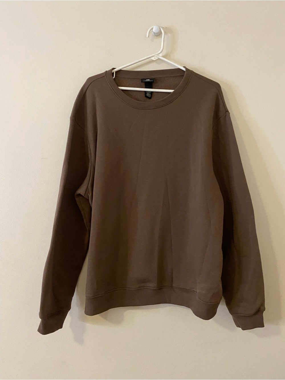 H&M Brown Cotton blend Sweatshirt XL